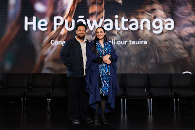 Photo from Ceremony 7 of the TWoA Tāmaki Makaurau 2025 Graduations (May 2025) held at the Mangere Arts Centre in Auckland, New Zealand on Wednesday, 28 May, 2025. Photo by Mike Walen / KeyImagery Photography. Copyright: © 2025 Te Wānanga o Aotearoa.