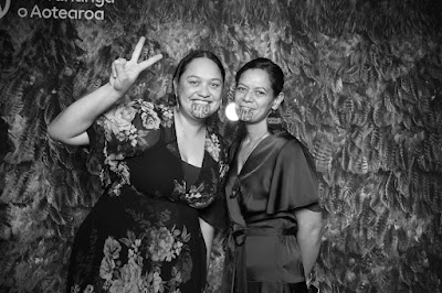 Booth photo from the TWoA Tainui 2023 Graduations (Ceremony 2 - Wednesday Afternoon), held at Hamilton Boys High School, Hamilton, Waikato, New Zealand on Wednesday, 19 April 2023. Photo: InstaBooth by KeyImagery Photography. Copyright: © Te Wānanga o Aotearoa.