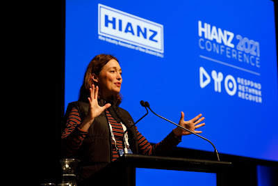 Photo from Day 1 of the 2021 HIANZ Conference held at the Energy Events Centre, Rotorua, New Zealand. Taken: Wednesday, 11 August 2021. Photography: Mike Walen / KeyImagery Photography. Copyright: © Hire Industry Association of New Zealand (Inc).