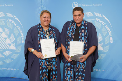 Photo from the TWoA Tainui Graduation 2015 held at Founders Theatre, Hamilton, New Zealand, on Friday 24 April 2015.  Photo: Mike Walen / KeyImagery Photography
