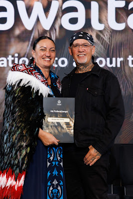 Photo from Ceremony 7 of the TWoA Tāmaki Makaurau 2025 Graduations (May 2025) held at the Mangere Arts Centre in Auckland, New Zealand on Wednesday, 28 May, 2025. Photo by Mike Walen / KeyImagery Photography. Copyright: © 2025 Te Wānanga o Aotearoa.