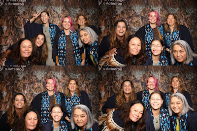Booth photo from the TWoA Tainui 2023 Graduations (Ceremony 1 - Wednesday Morning), held at Hamilton Boys High School, Hamilton, Waikato, New Zealand on Wednesday, 19 April 2023. Photo: InstaBooth by KeyImagery Photography. Copyright: © Te Wānanga o Aotearoa.