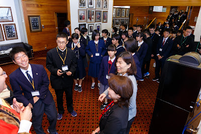 Photo from the Saitama Schools' Visit to Hamilton City Council, Hamilton, New Zealand. Taken: Tuesday, 7 August 2018. Photography: Mike Walen / KeyImagery Photography. Copyright: © Hamilton City Council