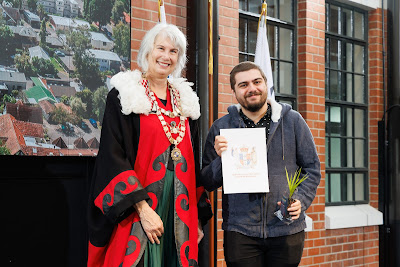 Photo from the HCC NZ Citizenship Ceremony 1 (Morning) held at The Atrium, Wintec/Te Pukenga, Hamilton, Waikato, New Zealand at 10:00am on Monday, 17 June, 2024. Photo: Mike Walen / KeyImagery Photography. Copyright: © Hamilton City Council.