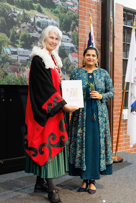 Photo from the HCC NZ Citizenship Ceremony 1 (Morning) held at The Atrium, Wintec/Te Pukenga, Hamilton, Waikato, New Zealand at 10:00am on Monday, 17 June, 2024. Photo: Mike Walen / KeyImagery Photography. Copyright: © Hamilton City Council.
