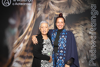 Booth photo from the TWoA Waiariki 2024 Graduations (Kawerau), held at Rautahi Marae, Kawerau, Bay of Plenty, New Zealand on Friday, 17 May, 2023. Photo: InstaBooth by KeyImagery Photography. Copyright: © Te Wānanga o Aotearoa.