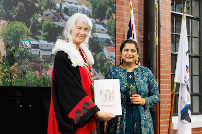 Photo from the HCC NZ Citizenship Ceremony 1 (Morning) held at The Atrium, Wintec/Te Pukenga, Hamilton, Waikato, New Zealand at 10:00am on Monday, 17 June, 2024. Photo: Mike Walen / KeyImagery Photography. Copyright: © Hamilton City Council.