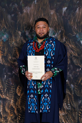 Photo from the TWoA Tāmaki Makaurau 2023 Graduations (Ceremony 3 @ 8pm), held at the Due Drop Events Centre, Manukau, Auckland, New Zealand on Wednesday, 7 June, 2023. Photo: Mike Walen / KeyImagery Photography. Copyright: © Te Wānanga o Aotearoa.