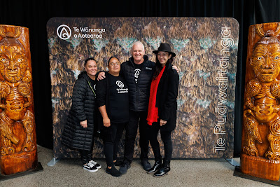 Photo from the TWoA Waiariki 2023 Graduations (Waiwhero), held at Te Puia, Rotorua, Bay of Plenty, New Zealand on Friday, 12 May, 2023. Photo: Mike Walen / KeyImagery Photography. Copyright: © Te Wānanga o Aotearoa.