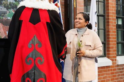 Photo from the HCC NZ Citizenship Ceremony 1 (Morning) held at The Atrium, Wintec/Te Pukenga, Hamilton, Waikato, New Zealand at 10:00am on Monday, 17 June, 2024. Photo: Mike Walen / KeyImagery Photography. Copyright: © Hamilton City Council.