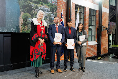 Photo from the HCC NZ Citizenship Ceremony 1 (Morning) held at The Atrium, Wintec/Te Pukenga, Hamilton, Waikato, New Zealand at 10:00am on Monday, 17 June, 2024. Photo: Mike Walen / KeyImagery Photography. Copyright: © Hamilton City Council.