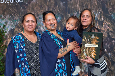 Photo from the TWoA Waiariki 2021 Graduations (Kawarau), held at Rautahi Marae117 Onslow Street, Bay of Plenty, New Zealand. Taken: Friday 21 May 2021. Photo: Alick Saunders for KeyImagery Photography. Copyright: © Te Wananga o Aotearoa.