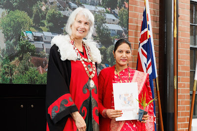 Photo from the HCC NZ Citizenship Ceremony 1 (Morning) held at The Atrium, Wintec/Te Pukenga, Hamilton, Waikato, New Zealand at 10:00am on Monday, 17 June, 2024. Photo: Mike Walen / KeyImagery Photography. Copyright: © Hamilton City Council.