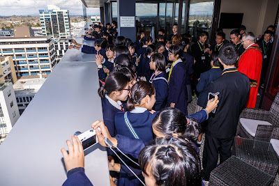 Photo from the Saitama Schools' Visit to Hamilton City Council, Hamilton, New Zealand. Taken: Tuesday, 7 August 2018. Photography: Mike Walen / KeyImagery Photography. Copyright: © Hamilton City Council