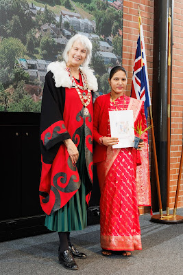 Photo from the HCC NZ Citizenship Ceremony 1 (Morning) held at The Atrium, Wintec/Te Pukenga, Hamilton, Waikato, New Zealand at 10:00am on Monday, 17 June, 2024. Photo: Mike Walen / KeyImagery Photography. Copyright: © Hamilton City Council.
