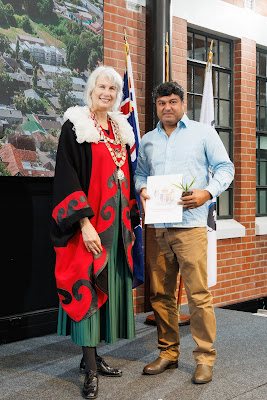 Photo from the HCC NZ Citizenship Ceremony 1 (Morning) held at The Atrium, Wintec/Te Pukenga, Hamilton, Waikato, New Zealand at 10:00am on Monday, 17 June, 2024. Photo: Mike Walen / KeyImagery Photography. Copyright: © Hamilton City Council.