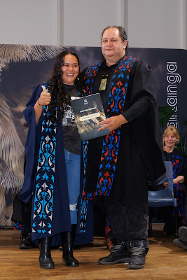 Photo from the TWoA Te Tai Tokerau (Kaikohe) 2025 Graduation held at the War Memorial Hall in Kaikohe, Northland, New Zealand on Tuesday, 15 April, 2025. Photo by Mike Walen / KeyImagery Photography. Copyright: © 2025 Te Wānanga o Aotearoa.