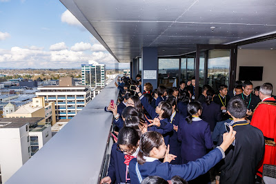 Photo from the Saitama Schools' Visit to Hamilton City Council, Hamilton, New Zealand. Taken: Tuesday, 7 August 2018. Photography: Mike Walen / KeyImagery Photography. Copyright: © Hamilton City Council