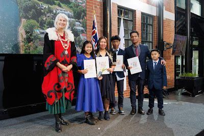 Photo from the HCC NZ Citizenship Ceremony 1 (Morning) held at The Atrium, Wintec/Te Pukenga, Hamilton, Waikato, New Zealand at 10:00am on Monday, 17 June, 2024. Photo: Mike Walen / KeyImagery Photography. Copyright: © Hamilton City Council.