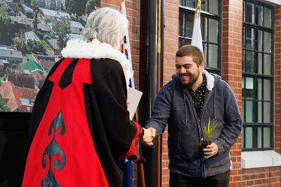 Photo from the HCC NZ Citizenship Ceremony 1 (Morning) held at The Atrium, Wintec/Te Pukenga, Hamilton, Waikato, New Zealand at 10:00am on Monday, 17 June, 2024. Photo: Mike Walen / KeyImagery Photography. Copyright: © Hamilton City Council.