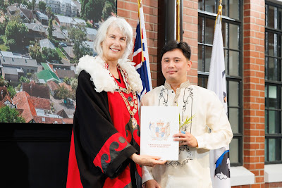 Photo from the HCC NZ Citizenship Ceremony 1 (Morning) held at The Atrium, Wintec/Te Pukenga, Hamilton, Waikato, New Zealand at 10:00am on Monday, 17 June, 2024. Photo: Mike Walen / KeyImagery Photography. Copyright: © Hamilton City Council.