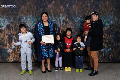 Photo from the TWoA Tāmaki Makaurau 2023 Graduations (Ceremony 3 @ 8pm), held at the Due Drop Events Centre, Manukau, Auckland, New Zealand on Wednesday, 7 June, 2023. Photo: Mike Walen / KeyImagery Photography. Copyright: © Te Wānanga o Aotearoa.