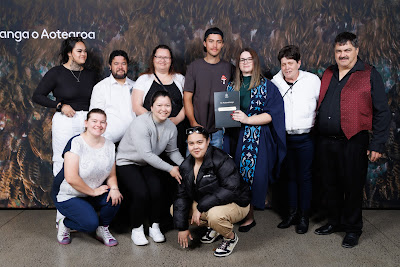 Photo from the TWoA Tāmaki Makaurau 2023 Graduations (Ceremony 1 @ 10am), held at the Due Drop Events Centre, Manukau, Auckland, New Zealand on Wednesday, 7 June, 2023. Photo: Mike Walen / KeyImagery Photography. Copyright: © Te Wānanga o Aotearoa.