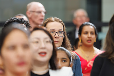 Photo from the HCC NZ Citizenship Ceremony 1 (Morning) held at The Atrium, Wintec/Te Pukenga, Hamilton, Waikato, New Zealand at 10:00am on Monday, 17 June, 2024. Photo: Mike Walen / KeyImagery Photography. Copyright: © Hamilton City Council.