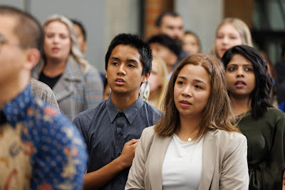 Photo from the HCC NZ Citizenship Ceremony 1 (Morning) held at The Atrium, Wintec/Te Pukenga, Hamilton, Waikato, New Zealand at 10:00am on Monday, 17 June, 2024. Photo: Mike Walen / KeyImagery Photography. Copyright: © Hamilton City Council.