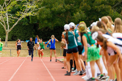Photo from the Waikato Diocesan Athletics Day 2021 held at Porritt Stadium, Hamilton, New Zealand, on Thursday 25 February 2021.  Photo: Mike Walen / KeyImagery Photography. Copyright: © Waikato Diocesan School for Girls.