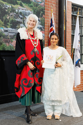 Photo from the HCC NZ Citizenship Ceremony 1 (Morning) held at The Atrium, Wintec/Te Pukenga, Hamilton, Waikato, New Zealand at 10:00am on Monday, 17 June, 2024. Photo: Mike Walen / KeyImagery Photography. Copyright: © Hamilton City Council.