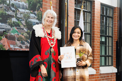 Photo from the HCC NZ Citizenship Ceremony 1 (Morning) held at The Atrium, Wintec/Te Pukenga, Hamilton, Waikato, New Zealand at 10:00am on Monday, 17 June, 2024. Photo: Mike Walen / KeyImagery Photography. Copyright: © Hamilton City Council.