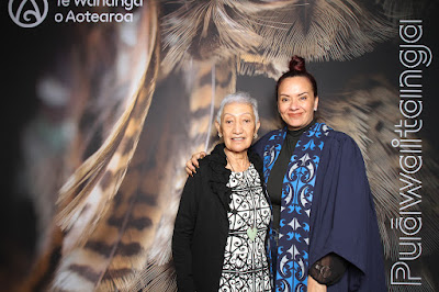 Booth photo from the TWoA Waiariki 2024 Graduations (Kawerau), held at Rautahi Marae, Kawerau, Bay of Plenty, New Zealand on Friday, 17 May, 2023. Photo: InstaBooth by KeyImagery Photography. Copyright: © Te Wānanga o Aotearoa.