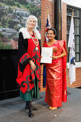 Photo from the HCC NZ Citizenship Ceremony 1 (Morning) held at The Atrium, Wintec/Te Pukenga, Hamilton, Waikato, New Zealand at 10:00am on Monday, 17 June, 2024. Photo: Mike Walen / KeyImagery Photography. Copyright: © Hamilton City Council.