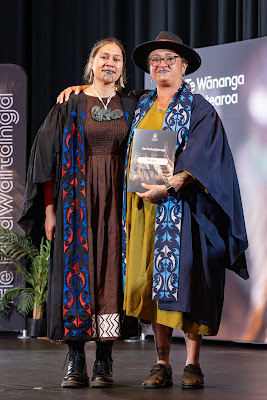Photo from the TWoA Whirikoka 2024 Graduation (Gisborne), held at the War Memorial Theatre, Gisborne, East Coast, New Zealand on Wednesday, 16 April, 2025. Photo by Alick Saunders for KeyImagery Photography. Copyright: © 2025 Te Wānanga o Aotearoa.
