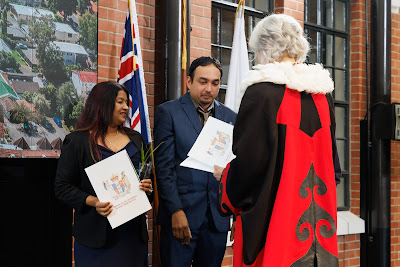 Photo from the HCC NZ Citizenship Ceremony 1 (Morning) held at The Atrium, Wintec/Te Pukenga, Hamilton, Waikato, New Zealand at 10:00am on Monday, 17 June, 2024. Photo: Mike Walen / KeyImagery Photography. Copyright: © Hamilton City Council.