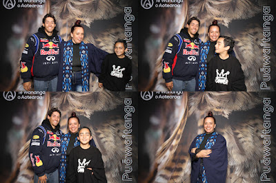 Booth photo from the TWoA Waiariki 2024 Graduations (Kawerau), held at Rautahi Marae, Kawerau, Bay of Plenty, New Zealand on Friday, 17 May, 2023. Photo: InstaBooth by KeyImagery Photography. Copyright: © Te Wānanga o Aotearoa.