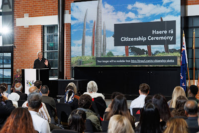 Photo from the HCC NZ Citizenship Ceremony 2 (Afternoon) held at The Atrium, Wintec/Te Pukenga, Hamilton, Waikato, New Zealand at 3:30pm on Monday, 17 June, 2024. Photo: Mike Walen / KeyImagery Photography. Copyright: © Hamilton City Council.