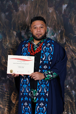 Photo from the TWoA Tāmaki Makaurau 2023 Graduations (Ceremony 3 @ 8pm), held at the Due Drop Events Centre, Manukau, Auckland, New Zealand on Wednesday, 7 June, 2023. Photo: Mike Walen / KeyImagery Photography. Copyright: © Te Wānanga o Aotearoa.