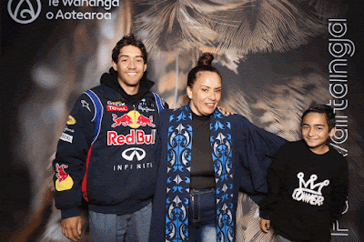 Booth photo from the TWoA Waiariki 2024 Graduations (Kawerau), held at Rautahi Marae, Kawerau, Bay of Plenty, New Zealand on Friday, 17 May, 2023. Photo: InstaBooth by KeyImagery Photography. Copyright: © Te Wānanga o Aotearoa.