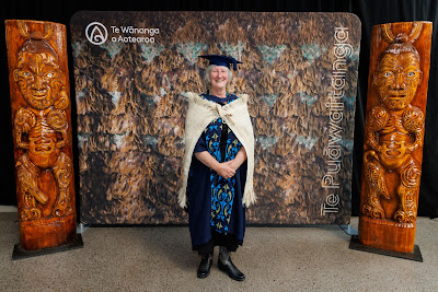 Photo from the TWoA Waiariki 2023 Graduations (Waiwhero), held at Te Puia, Rotorua, Bay of Plenty, New Zealand on Friday, 12 May, 2023. Photo: Mike Walen / KeyImagery Photography. Copyright: © Te Wānanga o Aotearoa.