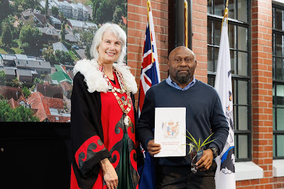 Photo from the HCC NZ Citizenship Ceremony 1 (Morning) held at The Atrium, Wintec/Te Pukenga, Hamilton, Waikato, New Zealand at 10:00am on Monday, 17 June, 2024. Photo: Mike Walen / KeyImagery Photography. Copyright: © Hamilton City Council.