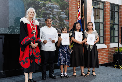 Photo from the HCC NZ Citizenship Ceremony (Afternoon) held in The Atrium, Wintec/Te Pukenga, Hamilton, Waikato, New Zealand at 3:30pm on Monday, 12 February, 2024. Photo: Mike Walen / KeyImagery Photography. Copyright: © Hamilton City Council.