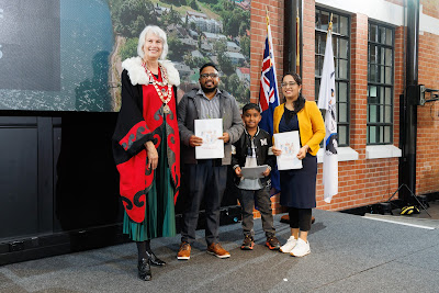 Photo from the HCC NZ Citizenship Ceremony 1 (Morning) held at The Atrium, Wintec/Te Pukenga, Hamilton, Waikato, New Zealand at 10:00am on Monday, 17 June, 2024. Photo: Mike Walen / KeyImagery Photography. Copyright: © Hamilton City Council.