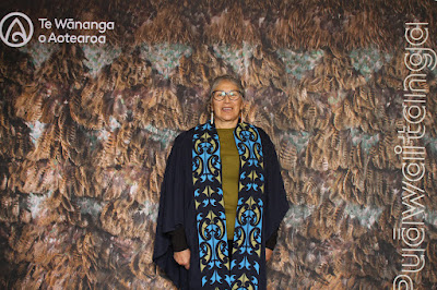 Booth photo from the TWoA Waiariki 2023 Graduations (Whakatāne), held at the Baptist Church, Whakatāne, Bay of Plenty, New Zealand on Wednesday, 17 May, 2023. Photo: Mike Walen / KeyImagery Photography. Copyright: © Te Wānanga o Aotearoa.
