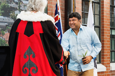 Photo from the HCC NZ Citizenship Ceremony 1 (Morning) held at The Atrium, Wintec/Te Pukenga, Hamilton, Waikato, New Zealand at 10:00am on Monday, 17 June, 2024. Photo: Mike Walen / KeyImagery Photography. Copyright: © Hamilton City Council.