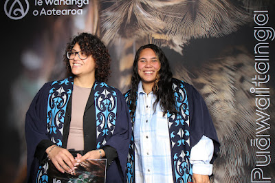 Photo from the TWoA Waiariki 2025 Graduation (Kawerau), held at the Rautahi Marae in Kawerau, Bay of Plenty, New Zealand on Friday, 16 May, 2025. Photo: InstaBooth by KeyImagery Photography. Copyright: © 2025 Te Wānanga o Aotearoa.