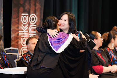 Photo from the TWoA Tāmaki Makaurau 2023 Graduations (Ceremony 4 @ 10am), held at the Due Drop Events Centre, Manukau, Auckland, New Zealand on Thursday, 8 June, 2023. Photo: Mike Walen / KeyImagery Photography. Copyright: © Te Wānanga o Aotearoa.