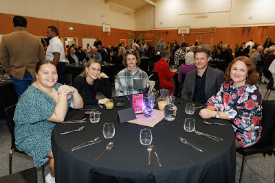 Photo from the Waikato Diocesan Whānau Dinner 2022 held in the school gym at Waikato Diocesan, Hamilton, New Zealand. Taken: Friday, 9 September 2022. Photography: Mike Walen / KeyImagery Photography. Copyright: © Waikato Diocesan School for Girls.