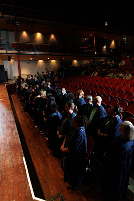Photo from the TWoA Tāmaki Makaurau 2023 Graduations (Ceremony 5 @ 3pm), held at the Due Drop Events Centre, Manukau, Auckland, New Zealand on Thursday, 8 June, 2023. Photo: Mike Walen / KeyImagery Photography. Copyright: © Te Wānanga o Aotearoa.
